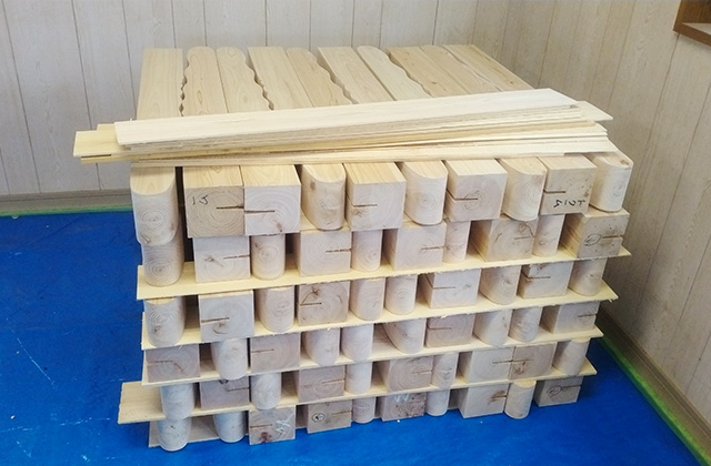 銀座EVホール（製作過程1）