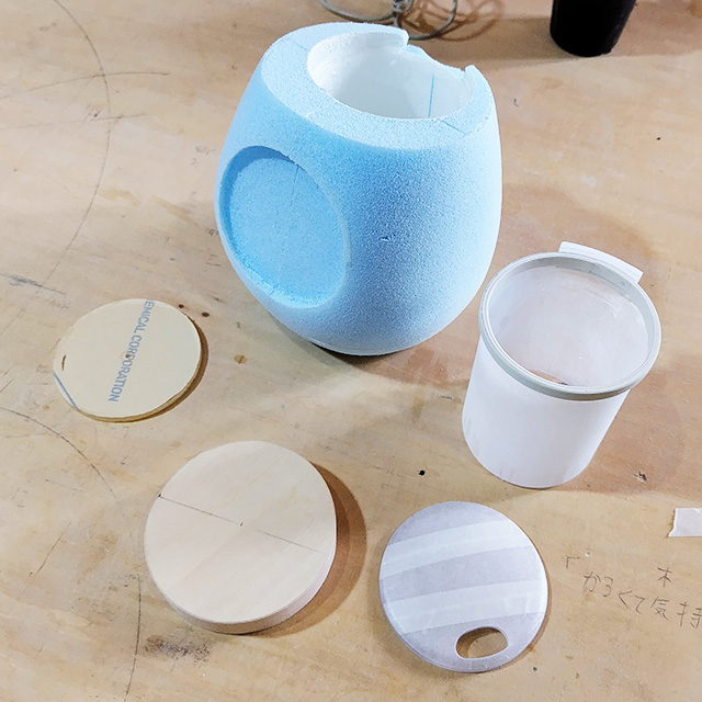 商品開発モックアップ（製作過程）