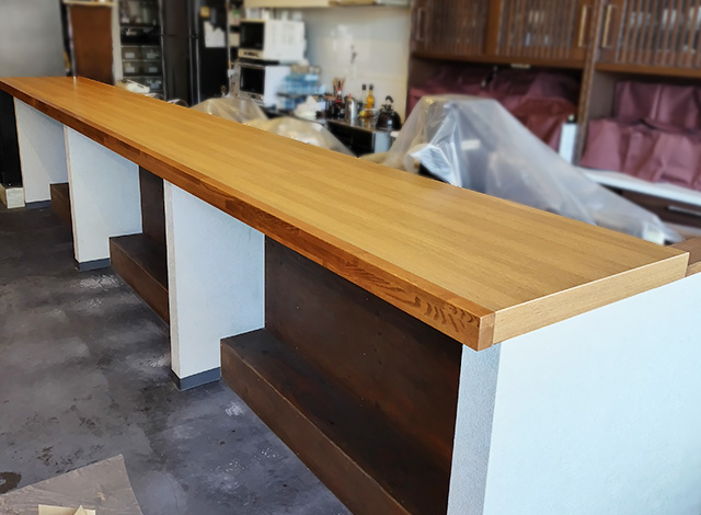 カフェカウンター