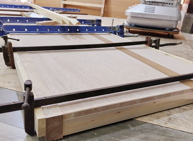 カフェカウンター（製作過程）